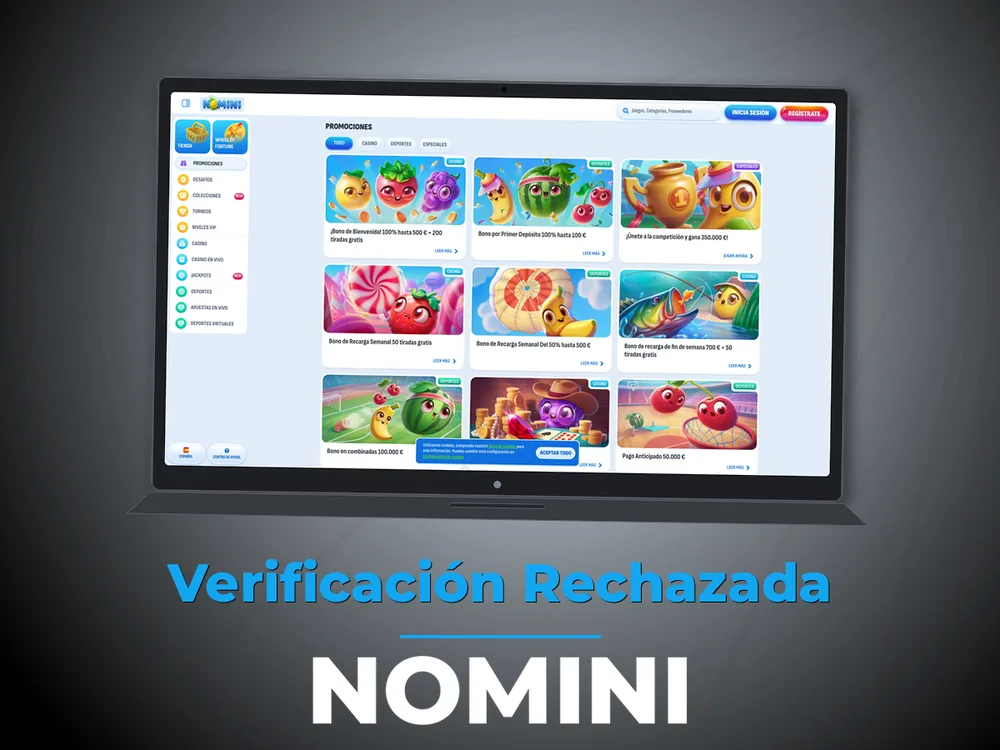 Nomini - Verificación Rechazada