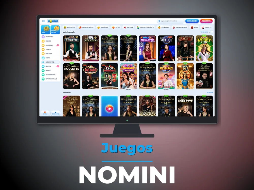 Nomini - Juegos
