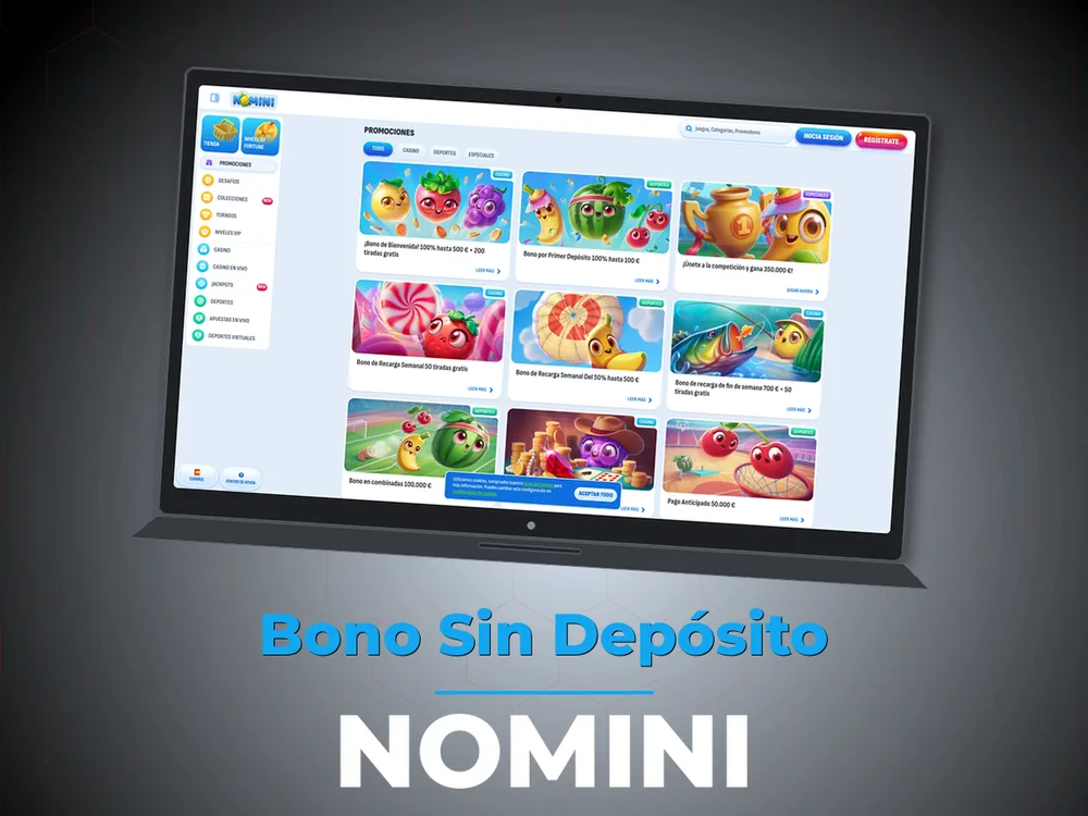 Nomini - Bono Sin Depósito
